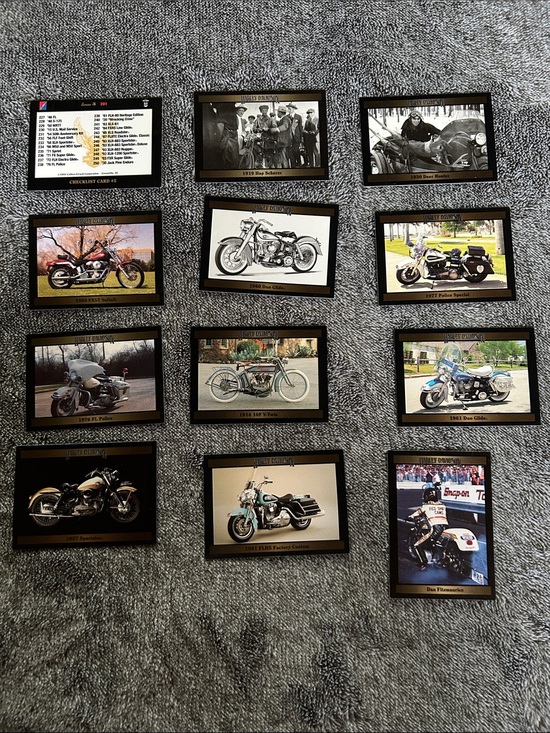 Harley-Davidson Other - Harley-Davidson vintage collectors cards